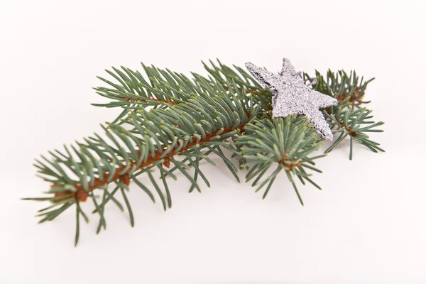 Yıldızlı Noel ağacı — Stok fotoğraf