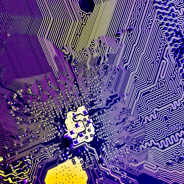 stock image Abstract circuit board