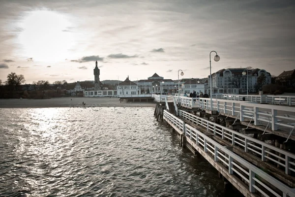 stock image Wooden pier