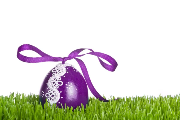 stock image Easter egg in grass