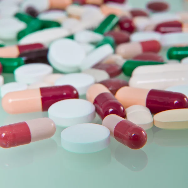 Varie pillole — Foto Stock