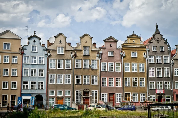 Ciudad histórica de Gdansk — Foto de Stock