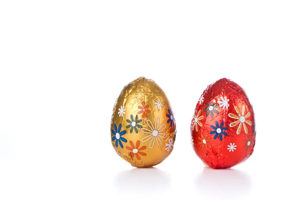 Huevos de Pascua de chocolate — Foto de Stock