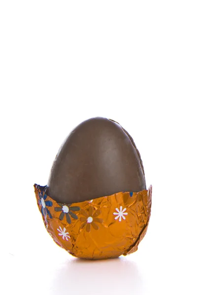 Uovo di Pasqua al cioccolato — Foto Stock
