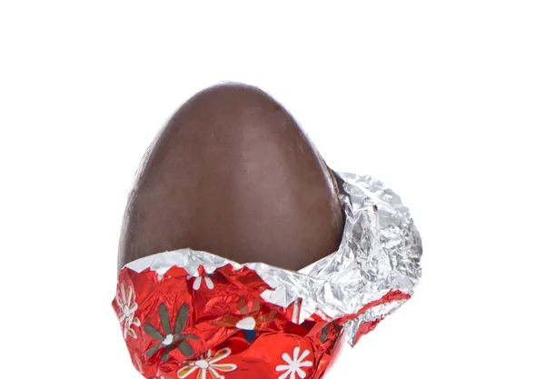 Huevo de Pascua de chocolate — Foto de Stock
