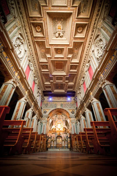 Włoski Kościół itnerior — Zdjęcie stockowe
