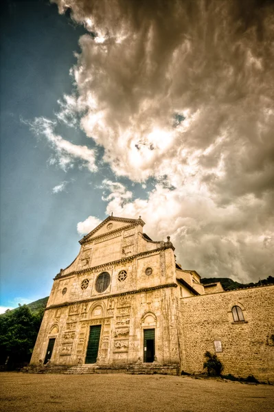 Spoleto kyrka — Stockfoto