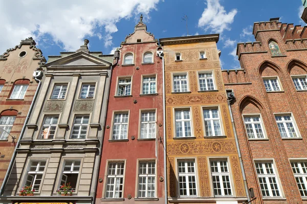 Cidade histórica de gdansk — Fotografia de Stock