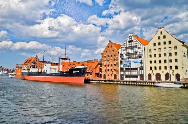 Historiska staden gdansk — Stockfoto