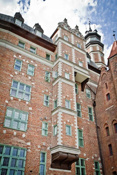 Історичні міста Гданськ — стокове фото