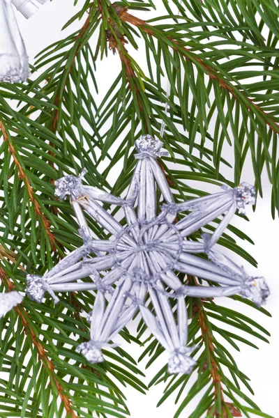 Decorated Christmas tree Stock Picture
