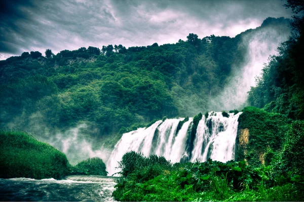 Watervallen van Marmore — Stockfoto