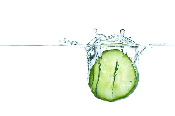 stock image Cucumber in water