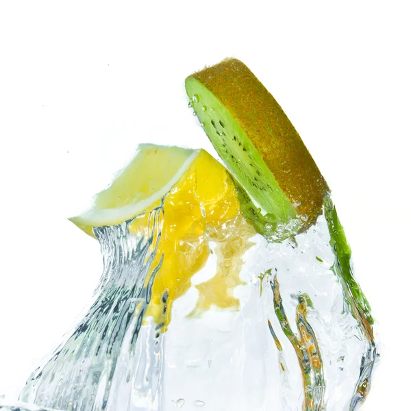 stock image Fruit splashing