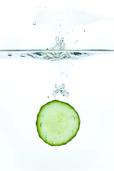 stock image Cucumber in water