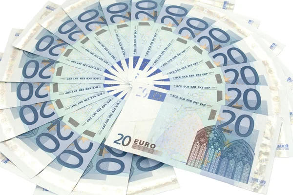 20 euro — Stok fotoğraf