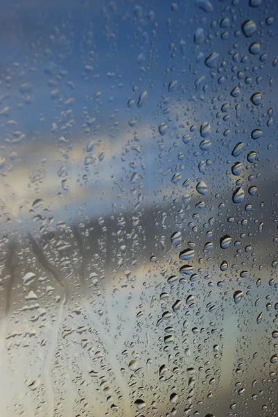 Condensation sur la fenêtre — Photo