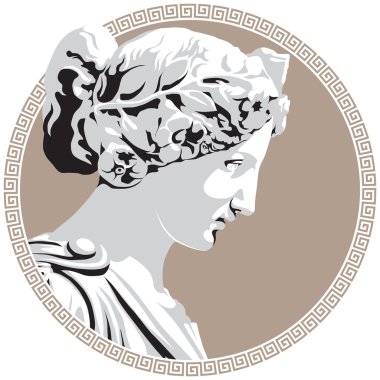 Ancient goddess clipart