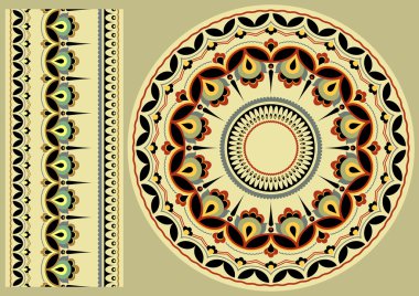 Ukrainian ornament clipart