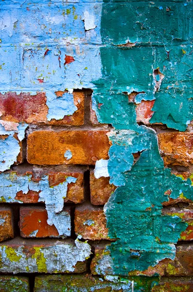 Текстура Стара Брудна Стіна Покрита Пілінговою Фарбою — стокове фото