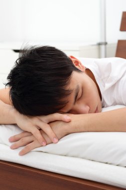 Man sleeping clipart