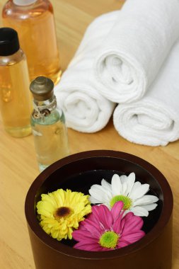 Spa flowers clipart