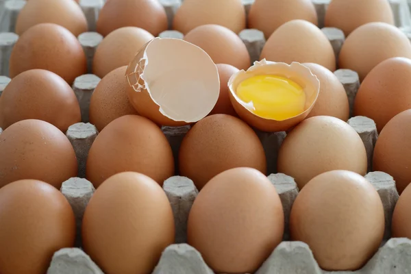 A broken egg — Stock Photo, Image