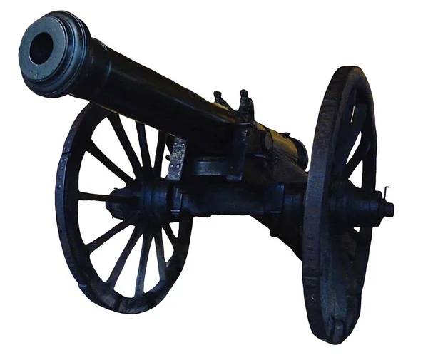 Black old cannon Royalty Free Stock Photos