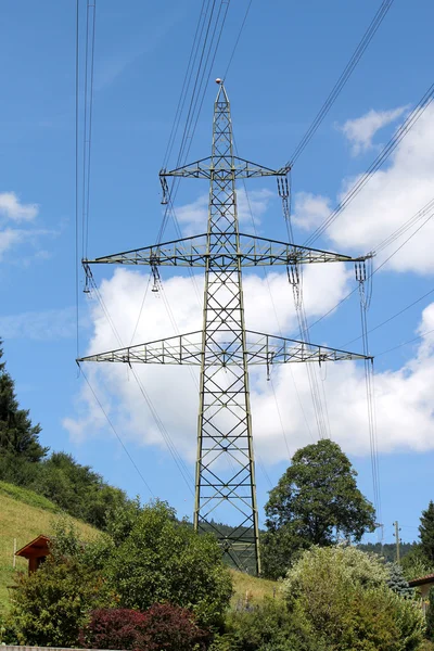 Elektrische pyloon — Stockfoto