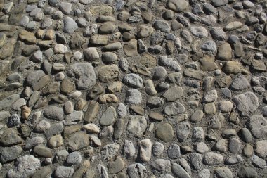Grey cobblestone texture clipart