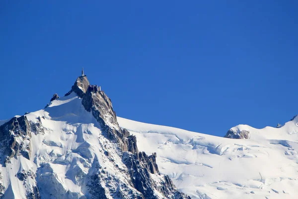 Midi aiguille du massif du Mont-blanc, france — Photo