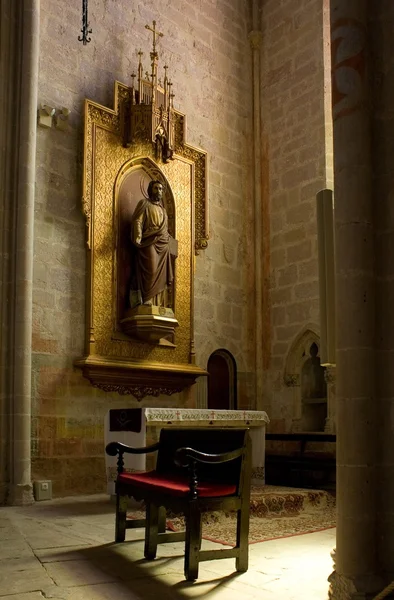 Interior de Santa Maria de Montblanc — Foto de Stock