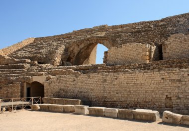 Tarragona 'daki Roma amfi tiyatrosu