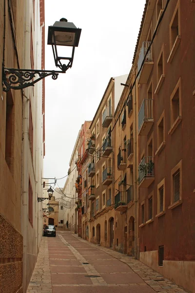 Tarragona średniowiecznej ulicy — Zdjęcie stockowe
