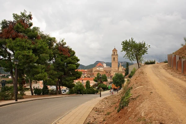 Falset 보기 (카탈로니아, 스페인에 있는 작은 마) — 스톡 사진