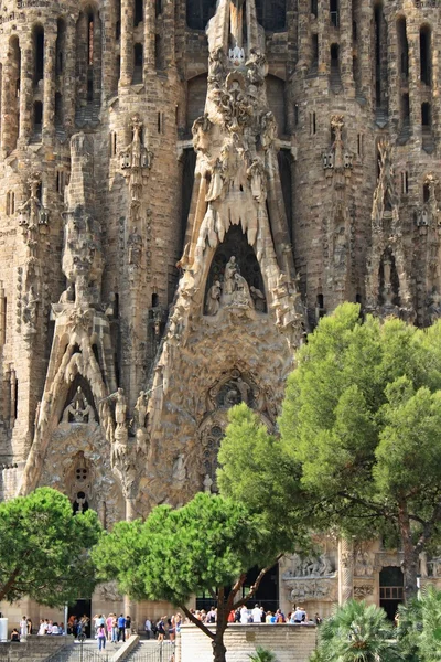 Sagrada Familia cathedral — Stock Photo, Image