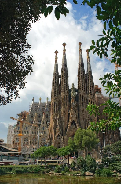 โบสถ์ Sagrada Familia — ภาพถ่ายสต็อก