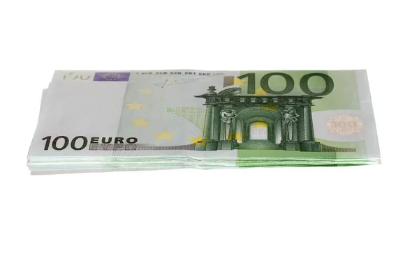Billetes de cien euros — Foto de Stock