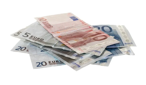 Varie banconote in euro — Foto Stock
