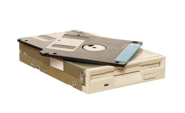 Floppy disk drive — Stock Photo, Image
