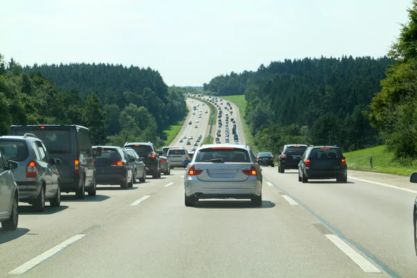 고속도로 자동차도로 — 스톡 사진