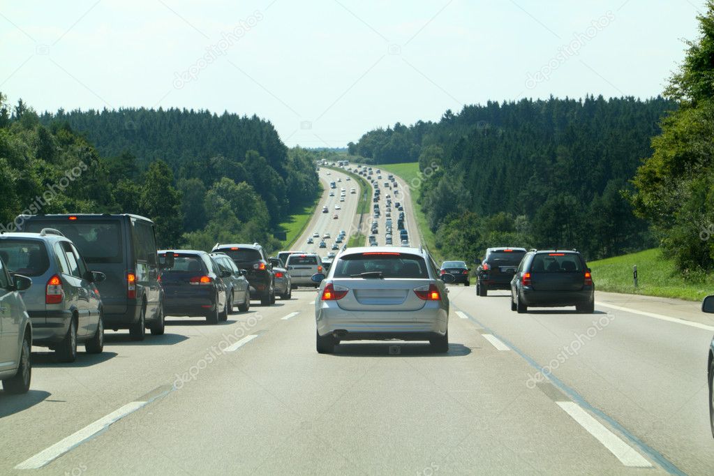 Highway car road