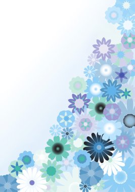 Floral background clipart