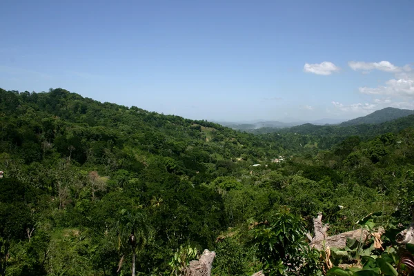 Montañas en la República Dominicana Imágenes de stock libres de derechos