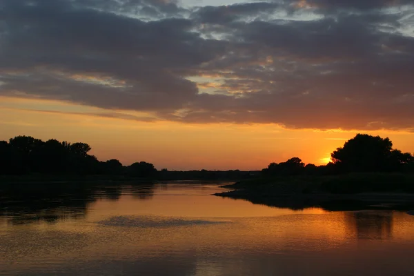 stock image Sunset on the River