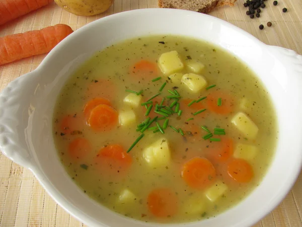 Homemade Potato Soup — Stock Photo, Image