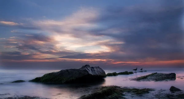 stock image Decline on the sea