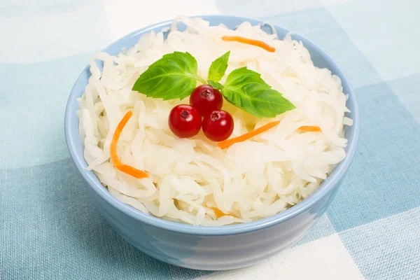 Sauerkraut salad — Stock Photo, Image