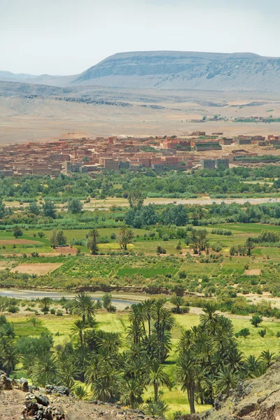 stock image Village among Moroccan hills