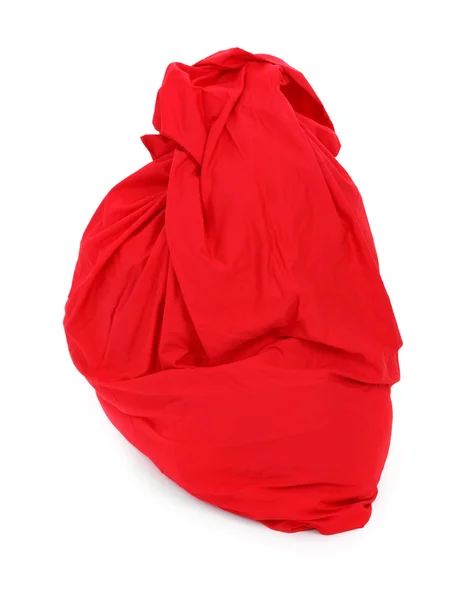 산타 클로스의 빨간 자루 — 스톡 사진
